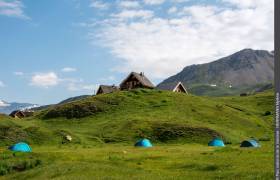 Le refuge de Fond des Fours en Haute-Tarentaise