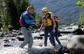 Sortie Comme un Desman dans l'eau, Tom Rafting © Pierre Meyer-AE Médias - Parc national des Pyrénées