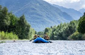 Sortie Comme un Desman dans l'eau, Tom Rafting © Pierre Meyer-AE Médias - Parc national des Pyrénées