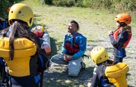 Sortie Comme un Desman dans l'eau, Tom Rafting ©  Pierre Meyer-AE Médias - Parc national des Pyrénées