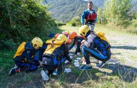 Sortie Comme un Desman dans l'eau, Tom Rafting © Pierre Meyer-AE Médias - Parc national des Pyrénées