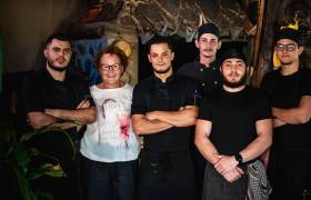 Equipe du restaurant de Chez Moustache - Esprit parc national
