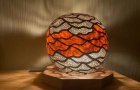 Lampe décorative © Anba bwa la