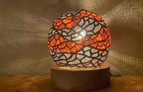 Lampe décorative © Anba bwa la