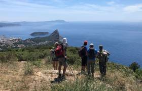 Sortie avec Sébastien Bouchonneau © Sport Santé Nature