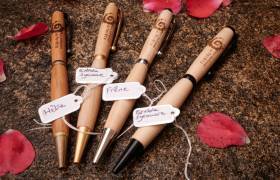 Stylos en bois du Parc national de forêts