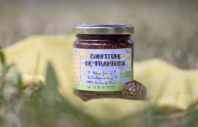 Les cueillettes du Lauzet, confiture de framboise