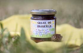 Les cueillettes du Lauzet, gelée de groseille