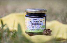 Les cueillettes du Lauzet, gelée de cassis et de casseille