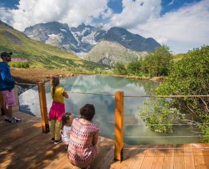 Le jardin alpin du Lautaret © Emmanuel Rondeau / Parc national des Ecrins