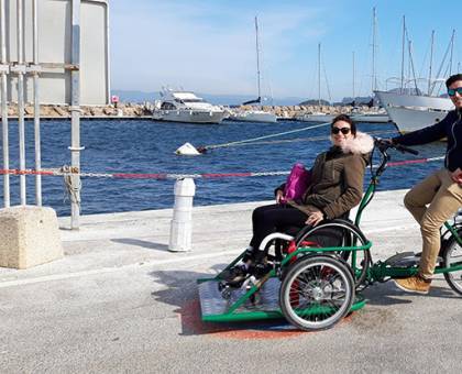 Tricycle © DR Parc national de Port-Cros