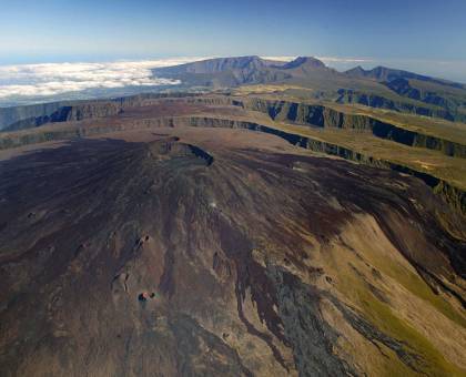 Massif du Volcan, Piton de la Fournaise et alentours © Hervé Douris / Parc national de La Réunion