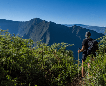 Sortie de découverte Les Makes-Piton Cabri - avec Amandine Pierre © Sébastien Conejero - Parc national de La Réunion