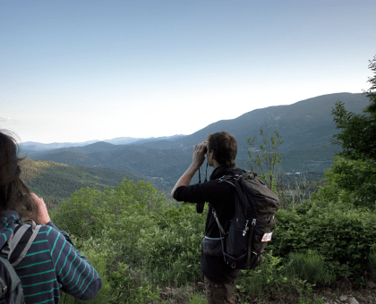 Sortie en Cévennes avec A pas de loup © Céline Lecomte - OFB