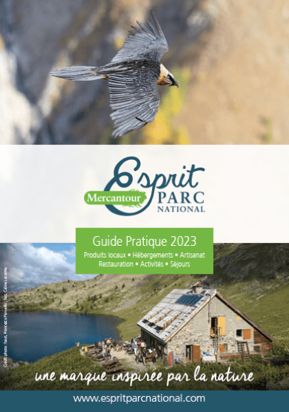 Couverture guide pratique Esprit parc national - Mercantour, 2023 © DR Parc national du Mercantour