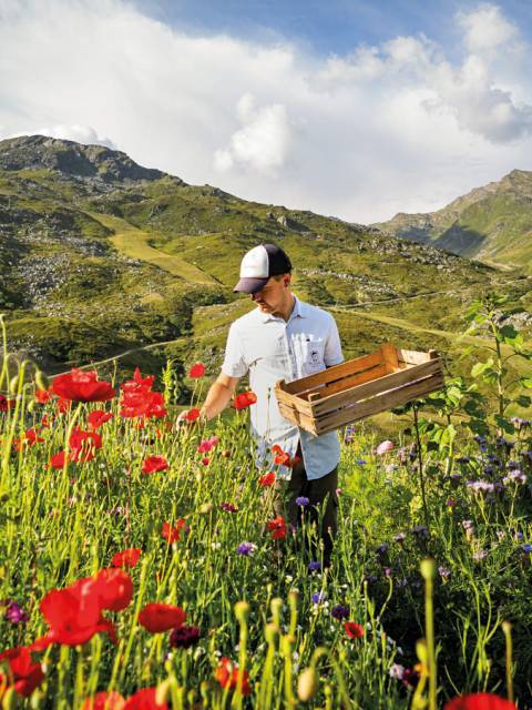 Ferme et restaurant d’alpage Chez Pépé Nicolas © Pierre Witt – Parc national de la Vanoise