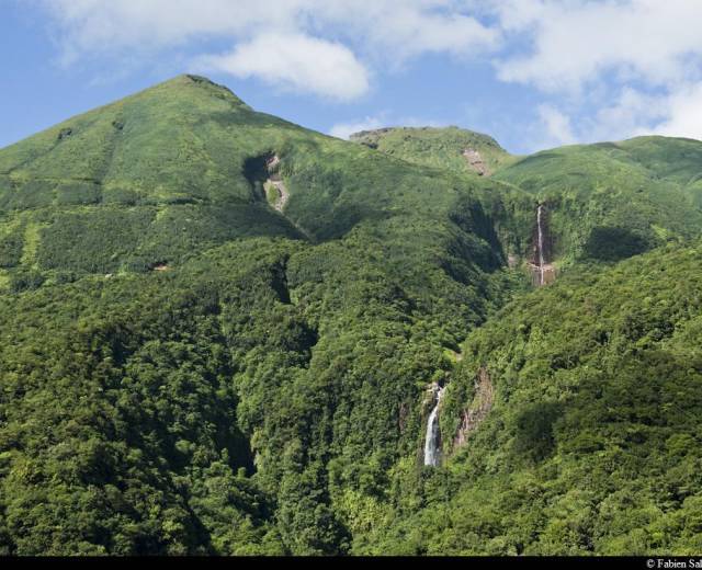 Les Chutes du Carbet © Fabien Salles - Parc national de la Guadeloupe
