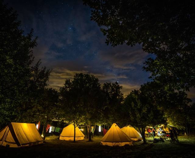 Nuit étoilée dans les Cévennes © Régis Domergue - Parc national des Cévennes