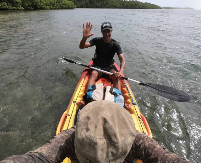 Sortie de découverte du Grand-Cul-de Sac Marin en kayak