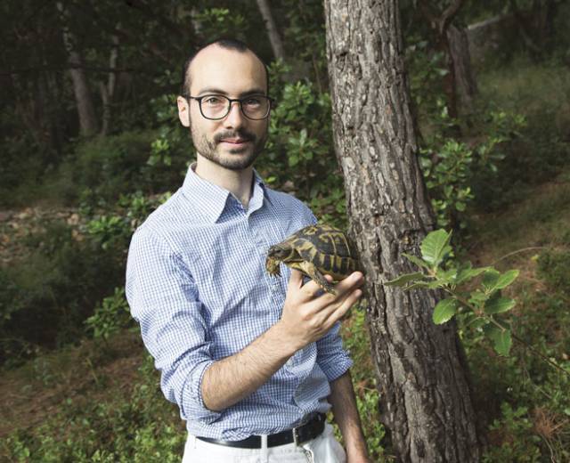 Albéric Lugagne © Hélène Dos Santos – Parc national de Port-Cros