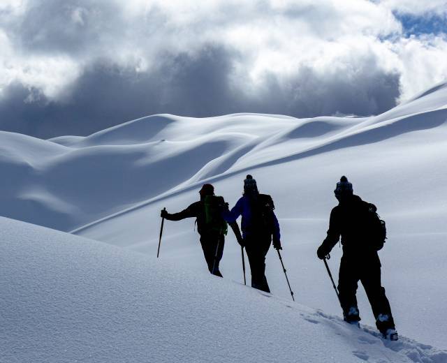 Raquettes avec Terres de Trek