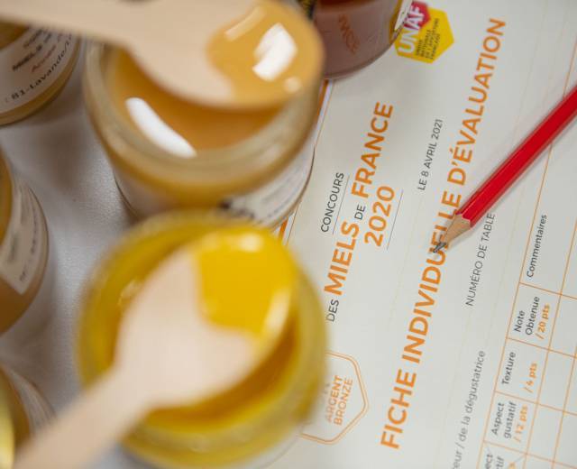 Concours des miels de France © UNAF