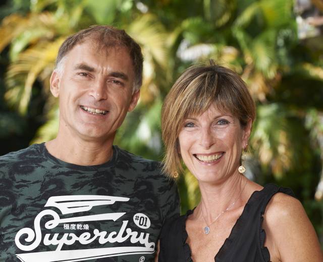 Martine et Alex Durand © L'Ilot Palmier