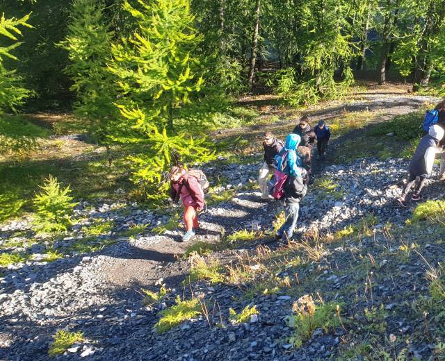 W-E Ecotourisme Mercantour 2021 dans le Haut-Verdon, sortie "Dans les pas du loup" © Marc Aynié