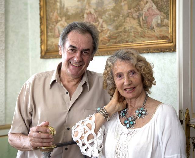 Jacques et Lauryanne Buttard © Hélène Dos Santos – Parc national de Port-Cros