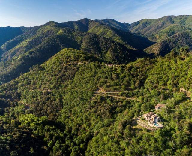 Vue aérienne © La Peyrarié