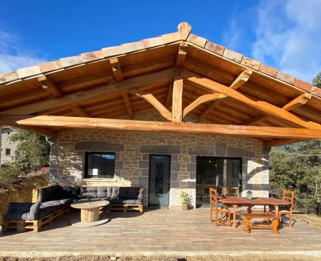 La terrasse du gîte