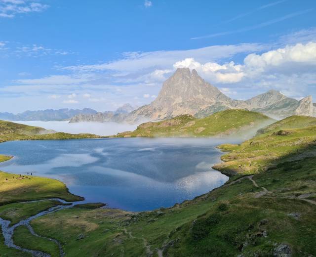 Lacs d'Ayous et Pic du midi - E. DEUTSCH - Parc national des Pyrénées
