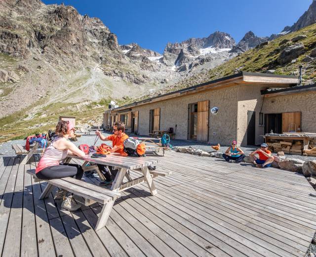 Refuge temple Ecrins