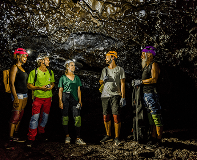 Tunnels de Lave Julien © Sébastien Conejero - Parc national de la Réunion