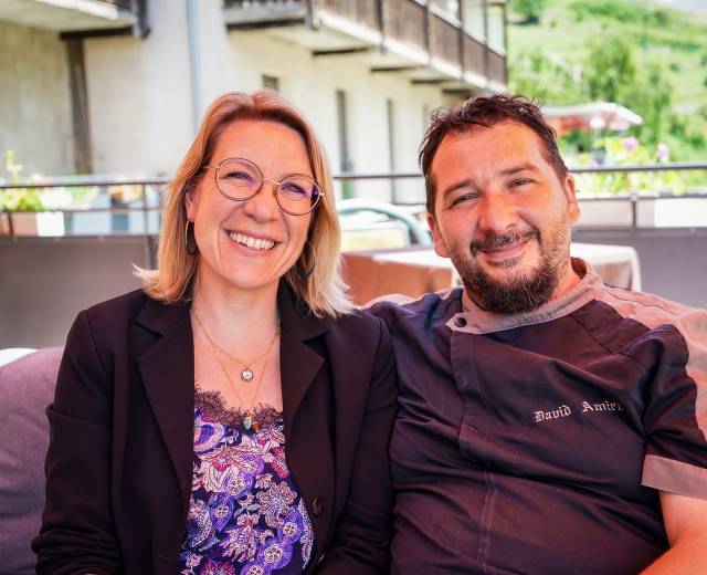 David et Sabrina Amieux © Le Faranchin