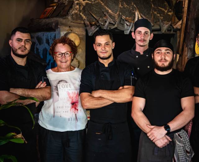 Equipe du restaurant de Chez Moustache - Esprit parc national