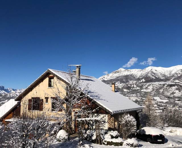 Vue générale en hiver © La Coustille
