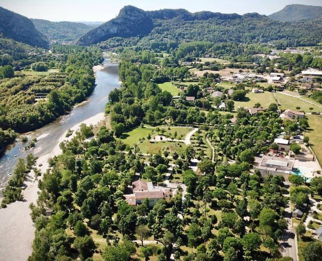 Vue aérienne  © Camping de l'Arche