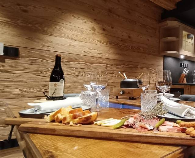 Salon et cuisine