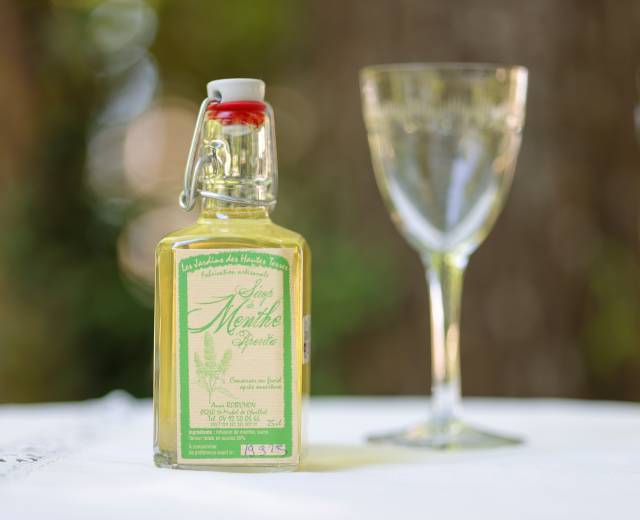 Les Jardins des Hautes Terres - Sirop de menthe