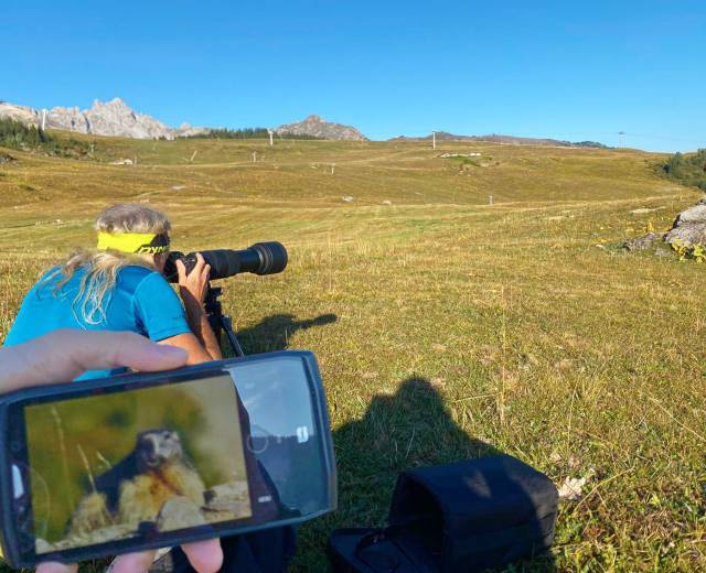 Goûter avec les Marmottes 1 - Esprit Parc national Vanoise 