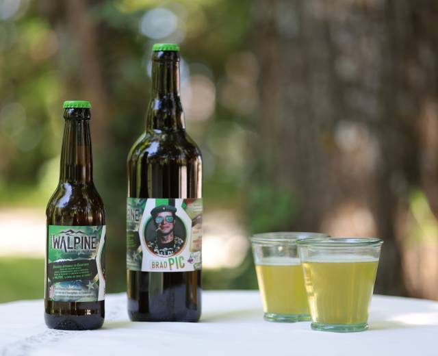 Bière "Brad Pic" Brasserie Walpine