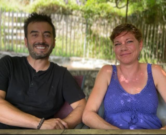Florian et Lizou Marcon © Charlotte Vandeventer - Parc national des Cévennes