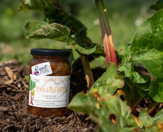 Confiture de rhubarbe Cueillette des Sommets - Florent Pedrini - Vertical Flow