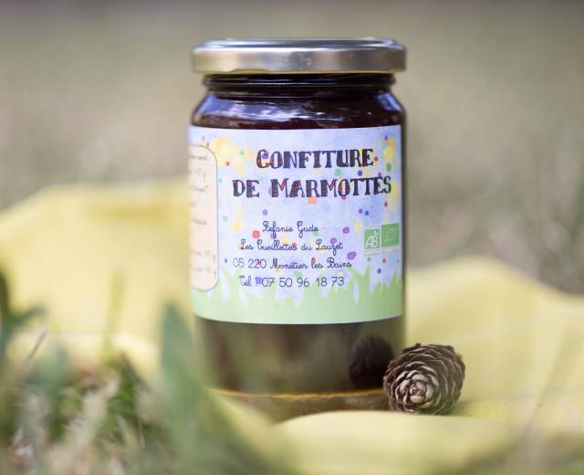 Les cueillettes de Lauzet, confiture de marmotte