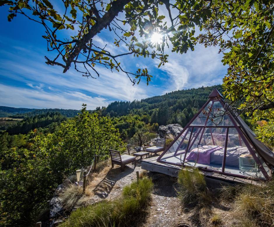 Ma p'tite cabane en Lozère © Régis Domergue - Parc national des Cévennes