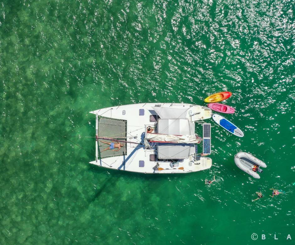 Sortie en catamaran Cata Banana © Blanxpix