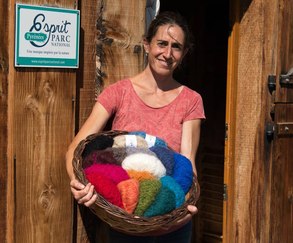 Laine en mohair d'Aumon © Céline Lecomte - OFB