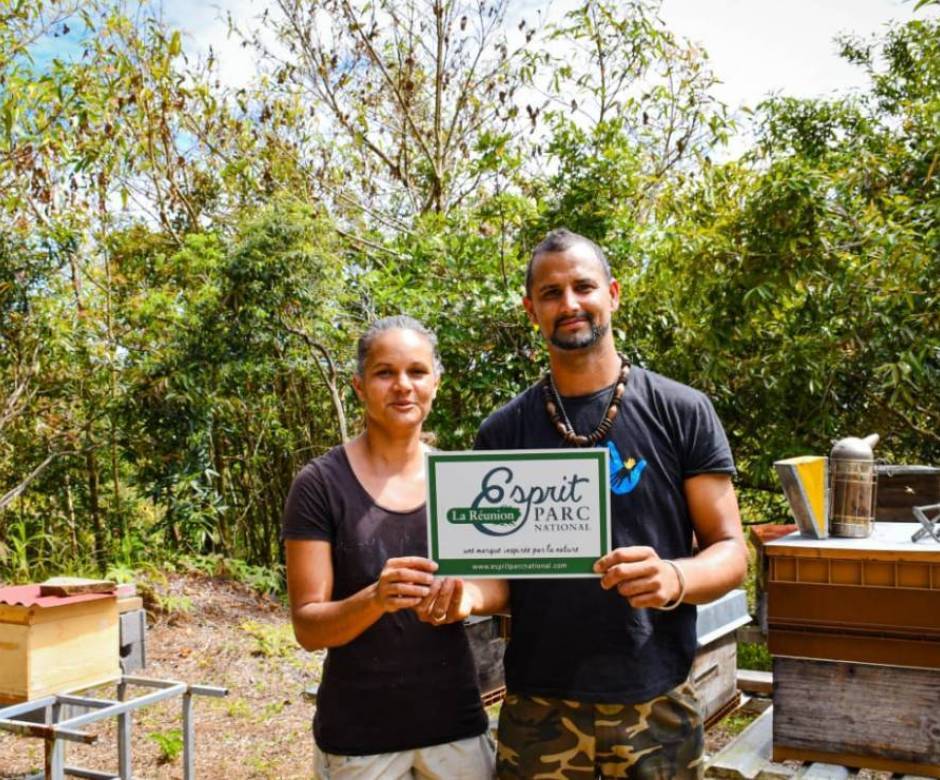 Portrait de Christophe et Mélissa Dalleau © DR Parc national de La Réunion