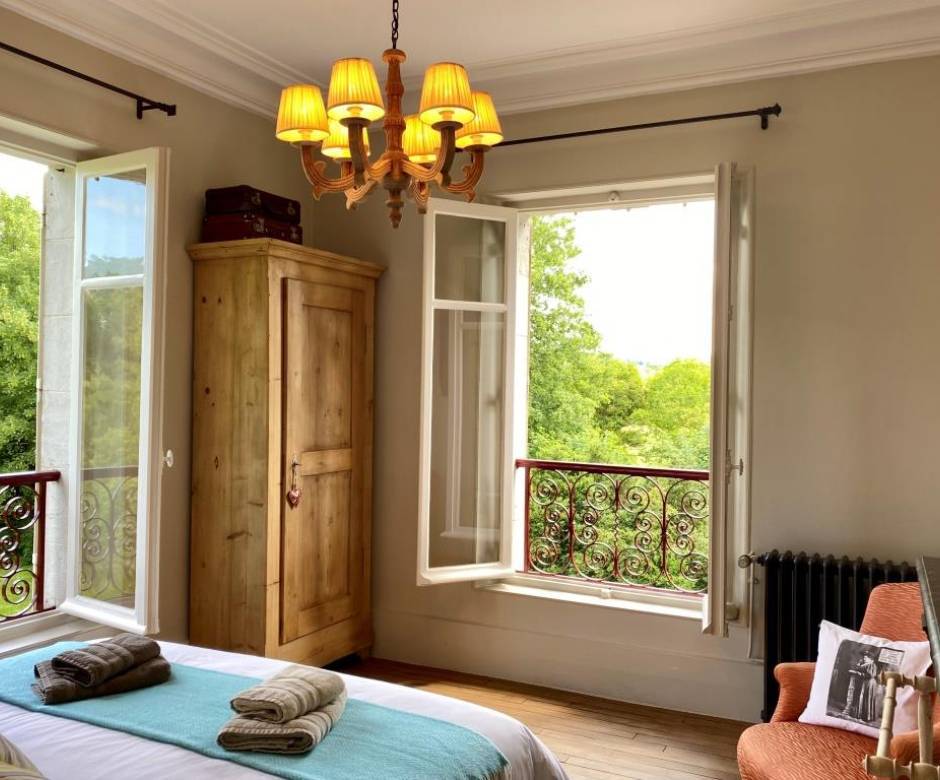 Chambre © Villas du Parc en Bourgogne